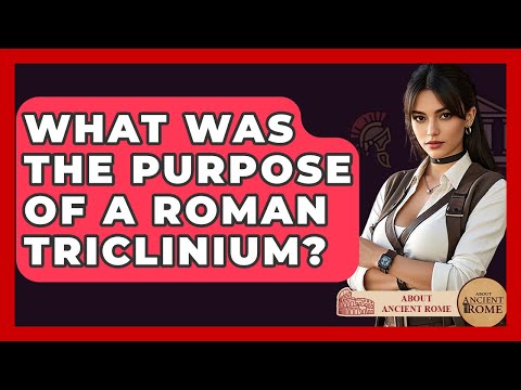 What Was The Purpose Of A Roman Triclinium? - All About Rome