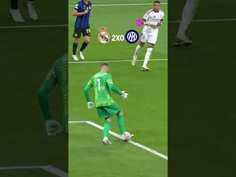 REAL MADRID 2X1 INTER DE MILÃO | GOLS DA PARTIDA | FASE DE LIGA | RODADA 1 | CHAMPIONS 26/27 #shorts