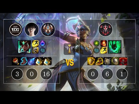 EDG Meiko Karma vs Thresh Sup - KR Patch 10.12