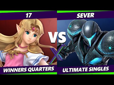 S@X 418 Winners Quarters - 17 (Zelda) Vs. SeVeR (Dark Samus) Smash Ultimate - SSBU