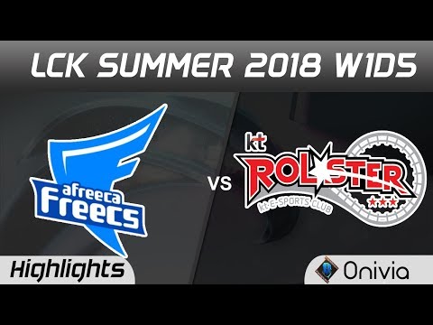 AFS vs KT Highlights Game 1 LCK Summer 2018 Afreeca Freecs vs KT Rolster by Onivia