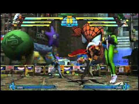 MvC3 - Kazz (Storm,Thor,Iron) vs Kingthe2nd (X-23,Wesker,Doom)