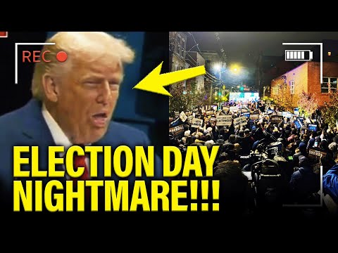 Trump SPIRALS on ELECTION DAY as VOTES ARRIVE