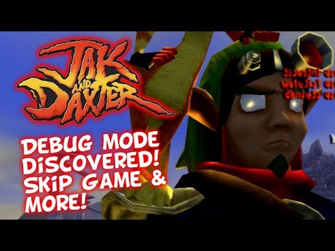 Jak & Daxter The Precursor Legacy, Jak 2 & Jak 3 DEBUG Mode Discovered! Skip Full Game & More