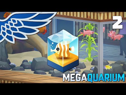 MEGAQUARIUM | Netflix and Krill Part 2 - Aquarium Management Let's Play Gameplay
