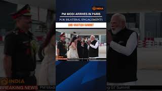 PM Modi Arrives in Paris for Bilateral Engagements and VivaTech Summit