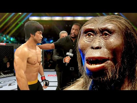 PS5 | Bruce Lee vs. Old Fighting Male (EA Sports UFC 4)
