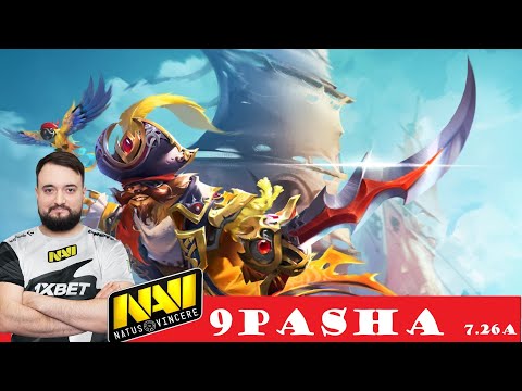 [DOTA 2] Na'Vi.9pasha the PANGOLIER [OFFLANE] [7.26A]