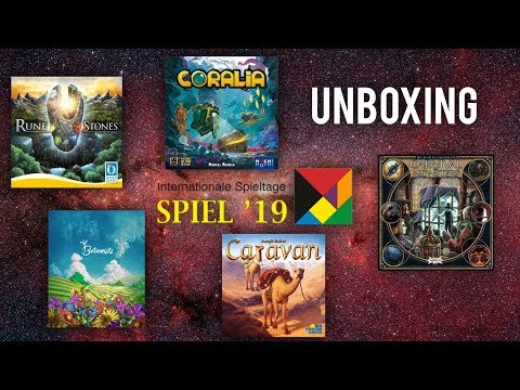 Unboxing - SPIEL'19 Brettspielneuheiten! - Teil 4