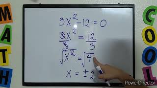 TAGALOG: Solving Quadratic Equations by Extracting the Square Root #TeacherA