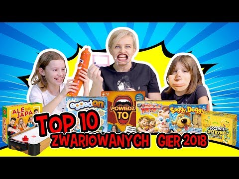 TOP 10 Zwariowanych Gier 2018 🤪