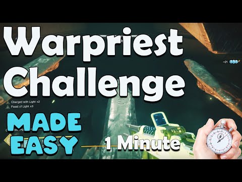 Easy Warpriest Challenge. Devious Thievery Challenge King's Fall.