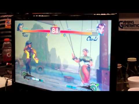 EVO 2014 USF4 Quarters - R1 Losers - NGamer3k (Sakura, Rose) vs JL (Chun-Li)
