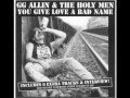 GG Allin & The Holy Men - Bloody Mary's Bloody Cunt