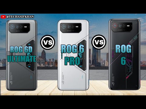 Asus Rog phone 6D Ultimate vs Asus Rog phone 6 pro vs Asus Rog phone 6 |World biggest gaming phone's