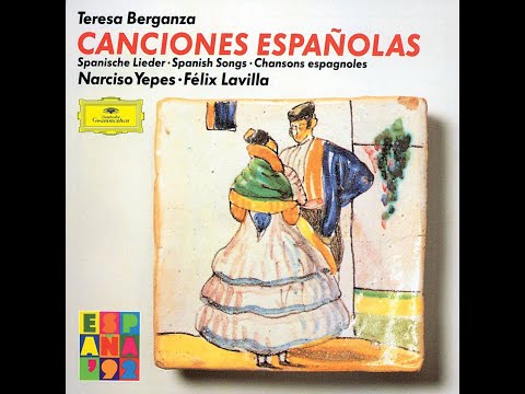 Manuel de Falla: Siete Canciones Populares Españolas (1914) Teresa Berganza & Narciso Yepes, guitar