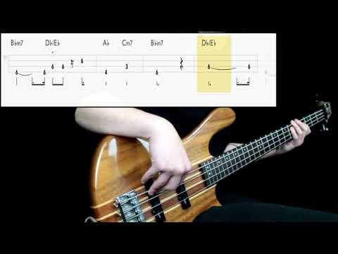 Commodores - Easy (Bass Cover) (Play Along Tabs In Video)