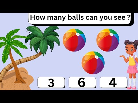 count and match for kids | numbers activity for kids | math activity for preschool | counting ||
