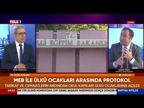 Genel Başkanımız Kadem ÖZBAY,  Tele1 Tv`de yayınlanan Sabah Pusulası programında Tele 1 Tv Genel Yayın Yönetmeni Musa Özuğurlu`nun canlı yayın konuğu oldu. 08/01/2025 | EĞİTİM İŞ