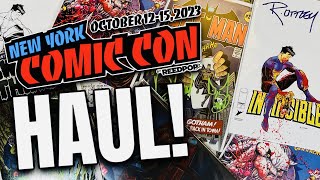 NYCC 2023 Comic Book Haul | My Thoughts on this years Con!