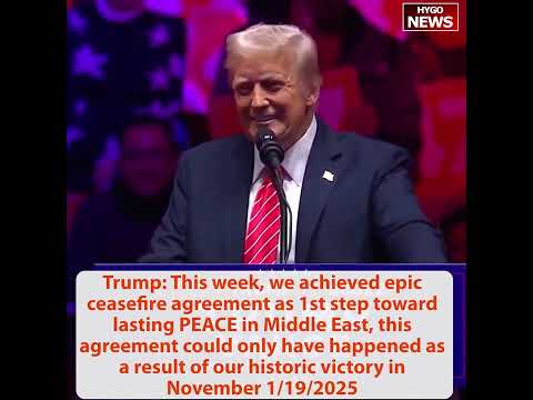 Trump Will Declassify JFK, RFK, & MLK Files; On epic ceasefire agreement & borders