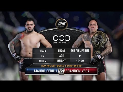 Brandon Vera vs Mauro Cerilli full fight