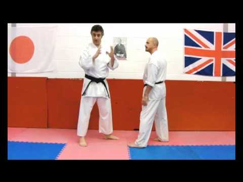 HEIAN YONDAN Bunkai Strategies 2012 pt2 Pinan kata shuto uchi application koryu oyo jutsu