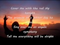 Brandon Heath - Red Sky With Lyrics 