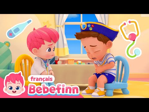 🏥Le Jeu de l’Hôpital | EP35 | Chanter avec Bebefinn | Bebefinn français👶Chansons pour Enfants