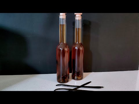 Quick vanilla extract, ready in 7 days