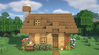 Minecraft | How to Build a Simple Survival House