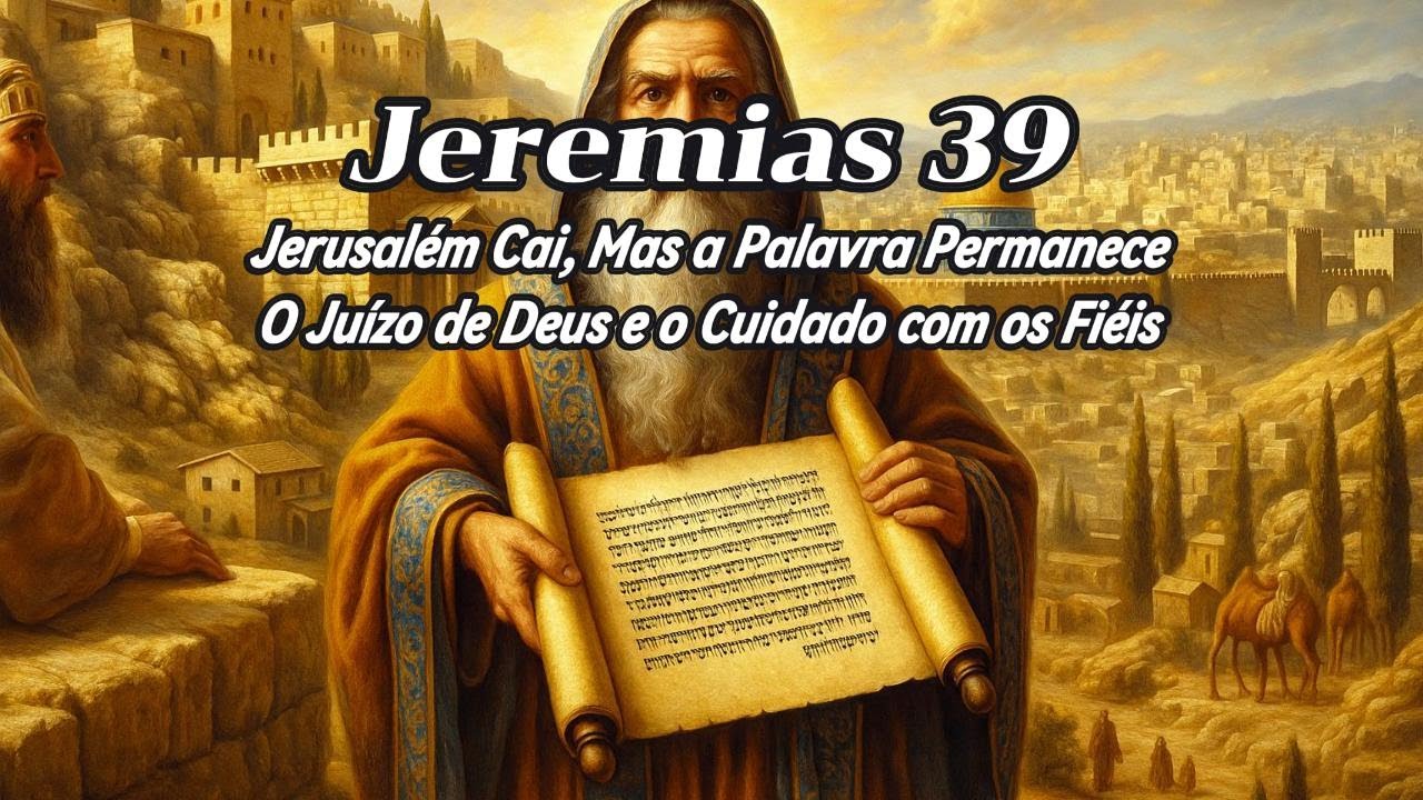 Jeremias 39 | Jerusalém Cai, Mas a Palavra Permanece: O Juízo de Deus e o Cuidado com os Fiéis