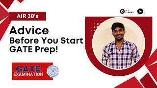🚨 Must Know Before GATE Preparation | GATE CSE AIR 38 Siddharth Strategy & Tips