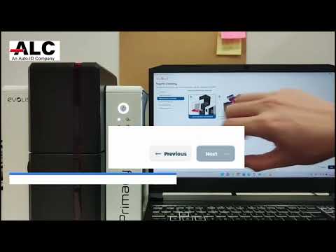 Evolis Card Printer Primacy 2 Regular Cleaning - Maintenance Guide