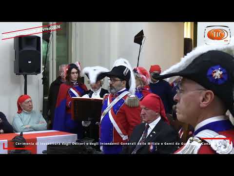 immagine di anteprima del video: Cerimonia di Investitura degli Oditori e degli Intendenti...