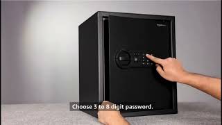 Amazon Basics Digital safe with electronic keypad locker for Home , 51L