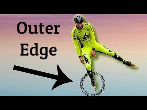 Learn to skate on the OUTER EDGE! | Basic inline skills with Viktor Thorup (Olympian)