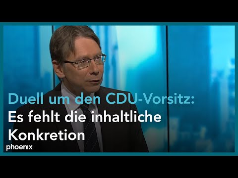 Politikwissenschaftler Uwe Jun zum Duell der CDU-Vorsitz-Kandidaten Merz, Laschet und Röttgen