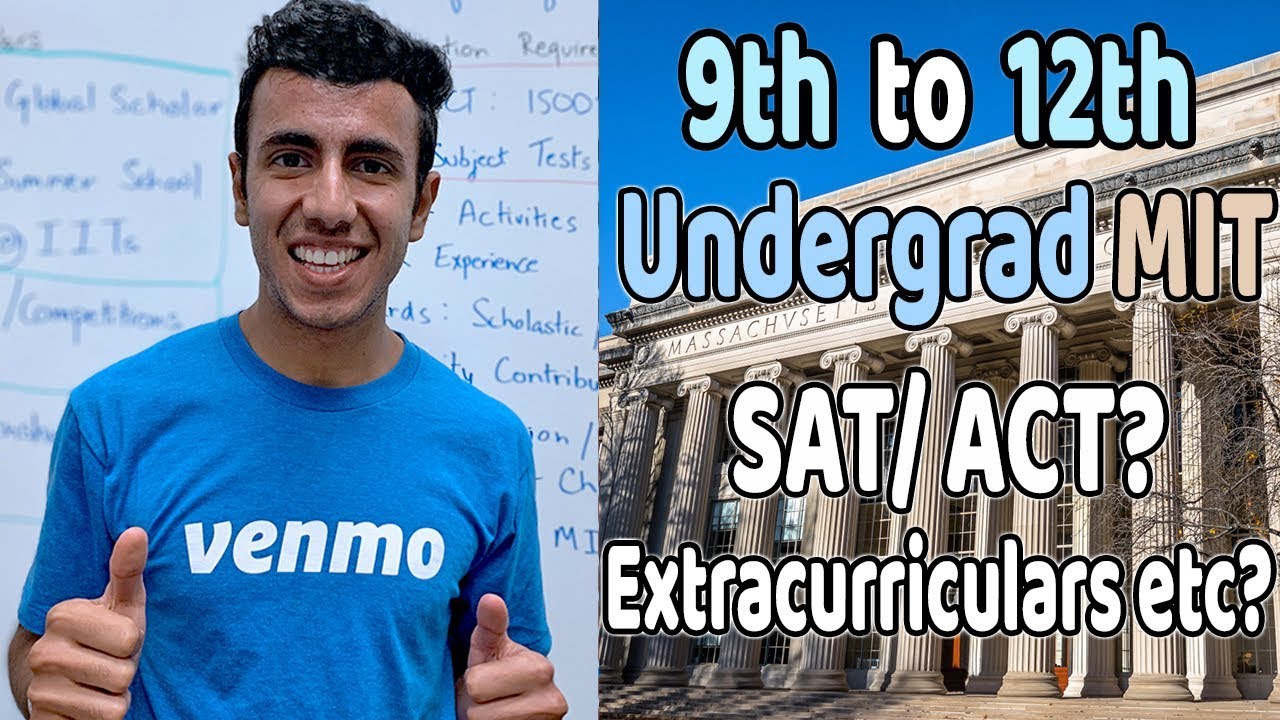 Indians 9th to 12th MIT Journey: Extracurriculars, SAT, Awards, Essays etc