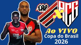 Ao Vivo | Athletico-PR x Atlético-GO - Copa do Brasil 2026