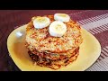 Panqueques De Avena Y Banana Sin Leche