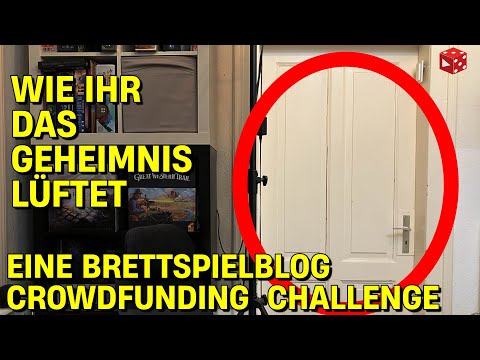 Was ist hinter der Tür? Eine Brettspielblog Crowdfunding Challenge