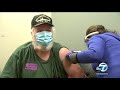 Veterans Receive COVID 19 Vaccine At Loma Linda VA After Clinic Receives Unexpected Doses I ABC7