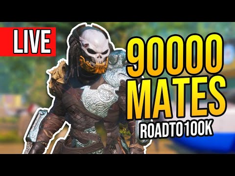 LIVE! "90000 MATES!" Playing Predator Hunting Grounds Livestream
