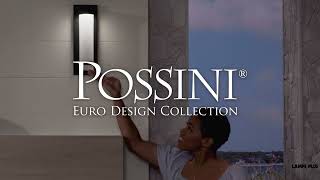 1_Watch A Video About the Possini Euro Kathleen Sand Black LED Outdoor Wall Light