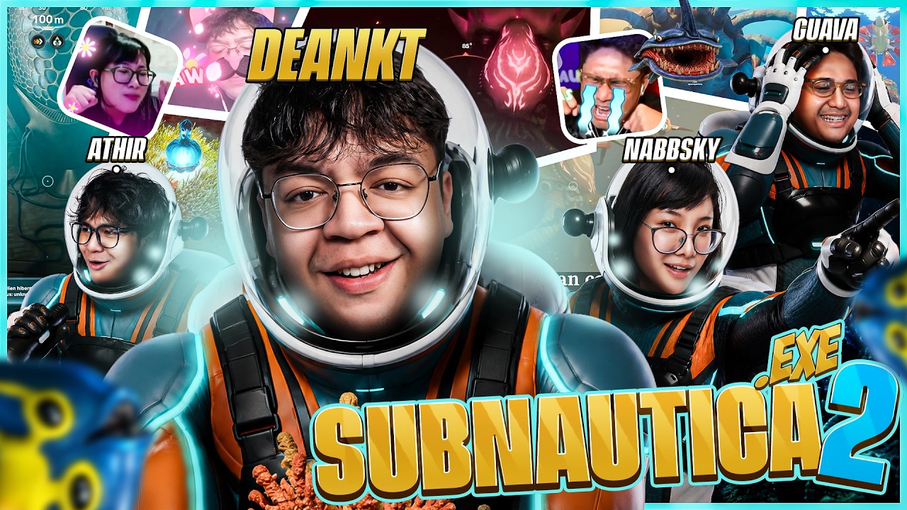 SUBNAUTICA EXE || MENAKLUKAN SOTONG 🦑 NABUBUY MIAW 😻 MAS NAPAS MAS 🥵