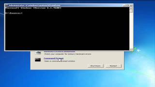 The Windows 7 Recovery Environment