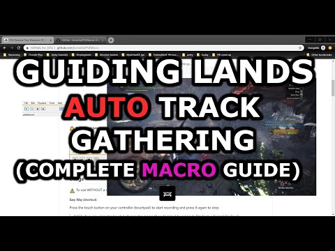 MHW Guiding Lands Auto Track Gathering (SOLO)-Complete Guide to Setting up a Macro (Exploit kinda)