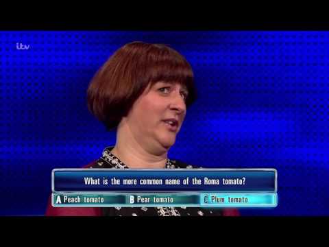 Maureen Gets Her Plum Tomato Question Right - The Chase