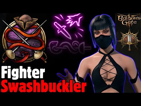 SWASHBUCKLER FIGHTER Rogue Multiclass Build - Baldur's Gate 3